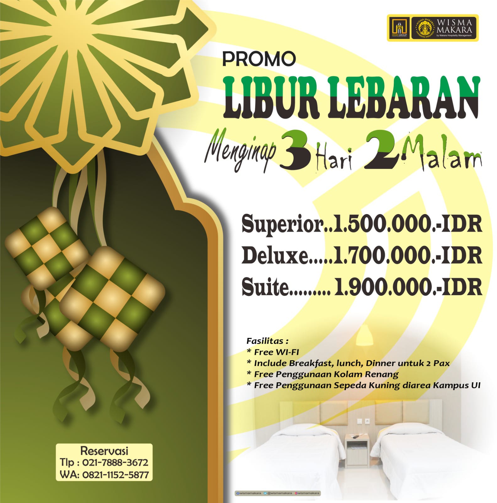 Promotion Wisma Makara Universitas Indonesia